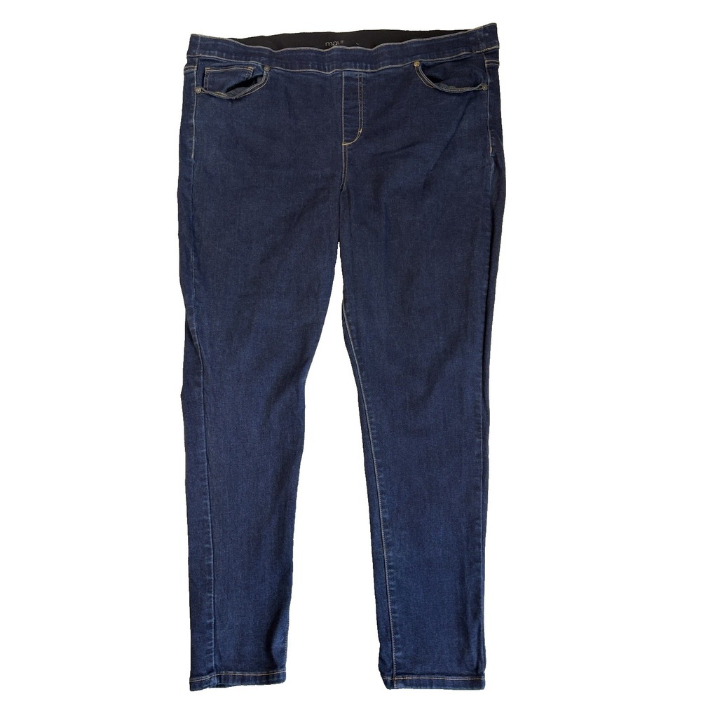 Maurice's‎ Women's 24 Dark Blue Jeans Sexy Slimming Stretch Essential Everyday